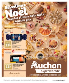 Promo Saumon dans le catalogue Auchan Supermarché du moment à la page 1