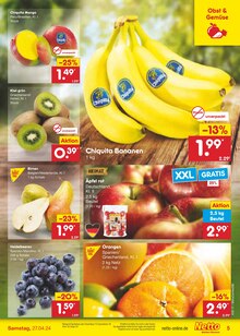 Bananen im Netto Marken-Discount Prospekt "Aktuelle Angebote" mit 51 Seiten (Kassel)