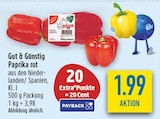 Aktuelles Paprika rot Angebot bei diska in Erlangen ab 1,99 €