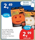 Scrub Daddy oder Mommy Schwamm für 2,49 € bei budni im Angebot Scrub Daddy oder Mommy Schwamm im aktuellen budni Prospekt
