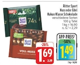 Aktuelles Nuss Klasse Schokolade Angebot bei EDEKA in Leipzig ab 1,49 €