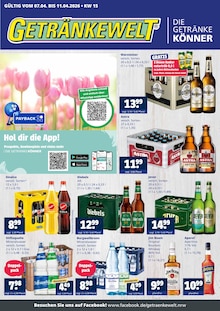 Wodka im aktuellen Getränkewelt Prospekt (Krefeld) Wodka im Getränkewelt Prospekt "DIE GETRÄNKEKÖNNER" mit 4 Seiten (Krefeld)