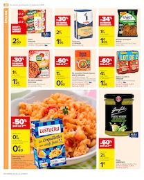 Prix et réduction Couscous dans le prospectus Carrefour Market en cours Offre Couscous dans le catalogue Carrefour Market du moment à la page 44