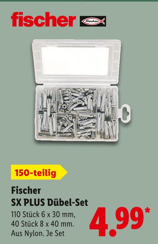 SX PLUS Dübel-Set