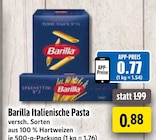 Italienische Pasta im Angebot bei EDEKA in Gelsenkirchen Italienische Pasta Angebote von Barilla bei EDEKA Gelsenkirchen für 0,77 €