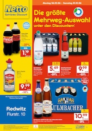 Netto Marken-Discount Prospekt für Michelau mit 2 Seiten Netto Marken-Discount Prospekt für Michelau: "DER ORT, AN DEM DU IMMER AUSGEZEICHNETE PREISE FINDEST.", 2 Seiten, 26.10.2026 - 31.10.2026