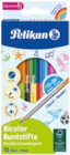 Bicolor Farbstifte von Pelikan für 3,49 € bei Müller im Angebot Bicolor Farbstifte von Pelikan im aktuellen Müller Prospekt