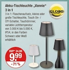 Akku-Tischleuchte „Vannie“ im V-Markt Prospekt zum Preis von 9,99 €