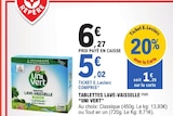 Tablettes lave-vaisselle(1)(2) - Uni Vert - E.Leclerc à Poitiers Tablettes lave-vaisselle(1)(2) - Uni Vert en promo chez E.Leclerc Poitiers à 5,02 €