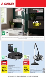 Prix et réduction Irobot dans le prospectus Carrefour en cours Offre Irobot dans le catalogue Carrefour du moment à la page 59