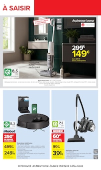 Promotion Aspirateur dans le prospectus Carrefour, valable du 17/08/2026 au 31/08/2026 Promo Aspirateur dans le catalogue Carrefour du moment à la page 59