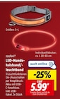 LED-Hundehalsband/-leuchtband bei Lidl im Prospekt "" für 5,99 €