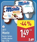 Monte von ZOTT für 1,49 € bei ALDI Nord im Angebot Monte von ZOTT im aktuellen ALDI Nord Prospekt