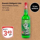Aktuelle Likör Angebote bei GLOBUS in Bochum Aktuelles Waldgeist Angebot bei GLOBUS in Bochum ab 3,49 €