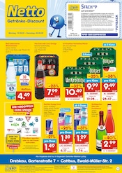 Aktueller Netto Marken-Discount Prospekt mit Sekt, "DER ORT, AN DEM DU IMMER AUSGEZEICHNETE PREISE FINDEST.", Seite 1