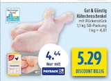 Hähnchenschenkel im Angebot bei diska in Erlangen Hähnchenschenkel Angebote von Gut & Günstig bei diska Erlangen für 4,44 €