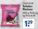 Aktuelles Schoko-Rosinen Angebot bei ALDI SÜD in Frankfurt (Main) ab 1,29 €