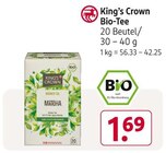 Bio-Tee Angebote von King’s Crown bei Rossmann Grevenbroich für 1,69 €
