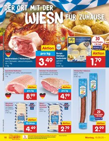 Fleisch im Netto Marken-Discount Prospekt "Aktuelle Angebote" mit 60 Seiten (Paderborn)