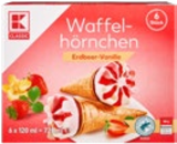 Aktuelle Erdbeeren Angebote bei Kaufland in Herne Aktuelles Waffelhörnchen Erdbeer-Vanille Angebot bei Kaufland in Herne ab 1,69 €
