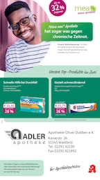 Aktueller mea - meine apotheke Apotheken Prospekt für Ruppichteroth: Unsere Juni-Angebote mit 4} Seiten, 01.06.2026 - 30.06.2026