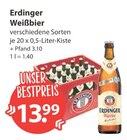 Weißbier im V-Markt Prospekt Weißbier von Erdinger im aktuellen V-Markt Prospekt für 13,99 €