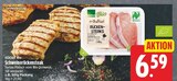 Schweinerückensteak im Angebot bei WEZ in Bad Oeynhausen Schweinerückensteak Angebote von EDEKA Bio bei WEZ Bad Oeynhausen für 6,59 €