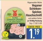 Veganer Schinken-Spicker im EDEKA Prospekt Veganer Schinken-Spicker von Rügenwalder Mühle im aktuellen EDEKA Prospekt für 1,19 €