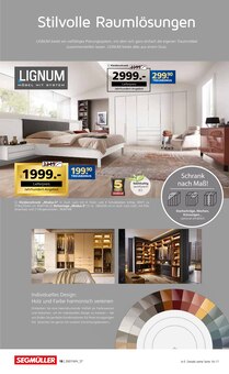 Kleiderschrank im Segmüller Prospekt "Wohndesign - Inspirierende Ideen für ihr Zuhause" mit 20 Seiten (Heilbronn)
