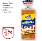 Sandwich im Angebot bei GLOBUS in Völklingen Sandwich Angebote von Golden Toast bei GLOBUS Völklingen für 1,79 €