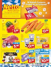 Aktueller Netto Marken-Discount Prospekt mit Bier, "Aktuelle Angebote", Seite 1