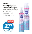 Nivea im V-Markt Prospekt Haarspray von NIVEA im aktuellen V-Markt Prospekt für 2,99 €