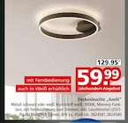 Deckenleuchte „Anelli“  im aktuellen Segmüller Prospekt für 59,99 €