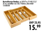 Besteckkasten Bambus Angebote bei SB Möbel Boss Neubrandenburg für 15,99 €