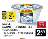 Aktuelle Hering Angebote bei E center in Düsseldorf Aktuelles Sahne Heringsfilets Angebot bei E center in Düsseldorf ab 2,19 €