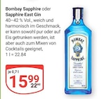 Bombay Sapphire im Angebot bei GLOBUS in Hürth Bombay Sapphire Angebote bei GLOBUS Hürth für 15,99 €