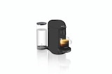 Cafetière à dosette ou capsule Krups NESPRESSO VERTUO PLUS NOIR MAT YY3922FD - Krups en promo chez Darty Aix-en-Provence à 79,00 €