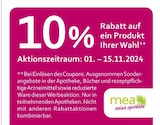 10% Rabatt im mea - meine apotheke Prospekt zum Preis von 