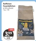 Feuerbällchen von Raiffeisen im aktuellen V-Markt Prospekt für 3,99 €