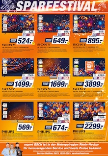 Fernseher im aktuellen expert Prospekt (Mannheim) Fernseher im expert Prospekt "Top Angebote" mit 12 Seiten (Mannheim)