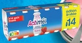 Actimel yaourt à boire édition limitée fraise - DANONE en promo chez Intermarché Actimel yaourt à boire édition limitée fraise - DANONE dans le catalogue Intermarché