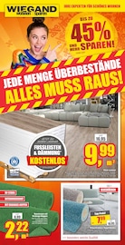 Aktueller wohnen & sparen Wiegand Möbel & Einrichtung Prospekt in Küps und Umgebung, "IHRE EXPERTEN FÜR SCHÖNES WOHNEN" mit 6 Seiten, 03.05.2025 - 01.06.2025