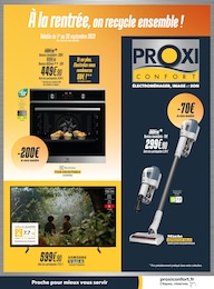 Prospectus Proxi Confort à Marseille, "À la rentrée, on recycle ensemble !", 8 pages, 01/09/2025 - 30/09/2025