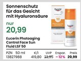 Aktuelles Sonnenschutz für das Gesicht mit Hyaluronsäure Angebot bei REWE in Koblenz ab 20,99 €