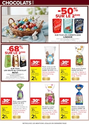 Prix et réduction Chocolat Praliné dans le prospectus Carrefour en cours Offre Chocolat Praliné dans le catalogue Carrefour du moment à la page 7