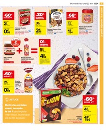 Offre Céréales dans le catalogue Carrefour du moment à la page 9
