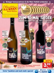 Getränke im Netto Marken-Discount Prospekt "Aktuelle Angebote" mit 71 Seiten (Jena)