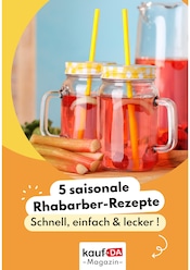 Aktueller Rezepte Prospekt mit Cocktail, "Rhabarber", Seite 1