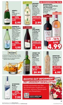 Wodka im aktuellen Kaufland Prospekt (Mannheim) Wodka im Kaufland Prospekt "RICHTIG FRISCH" mit 69 Seiten (Mannheim)