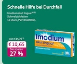 mea - meine apotheke - Imodium akut lingual Angebot im Prospekt Imodium akut lingual bei mea - meine apotheke im Prospekt "" für 10,65 €